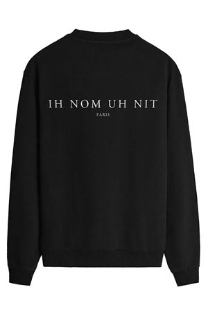 Black Small Mask sweatshirt IH NOM UH NIT | NUW24269009